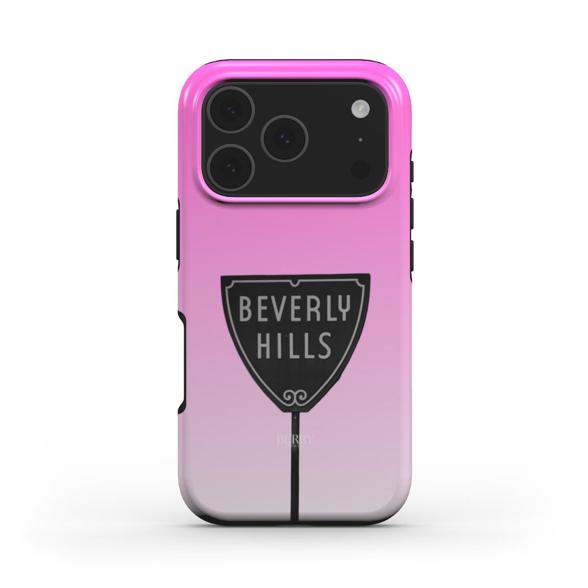 Beverly Pink iPhone MagSafe – ピンクの装飾模様のiPhoneケース