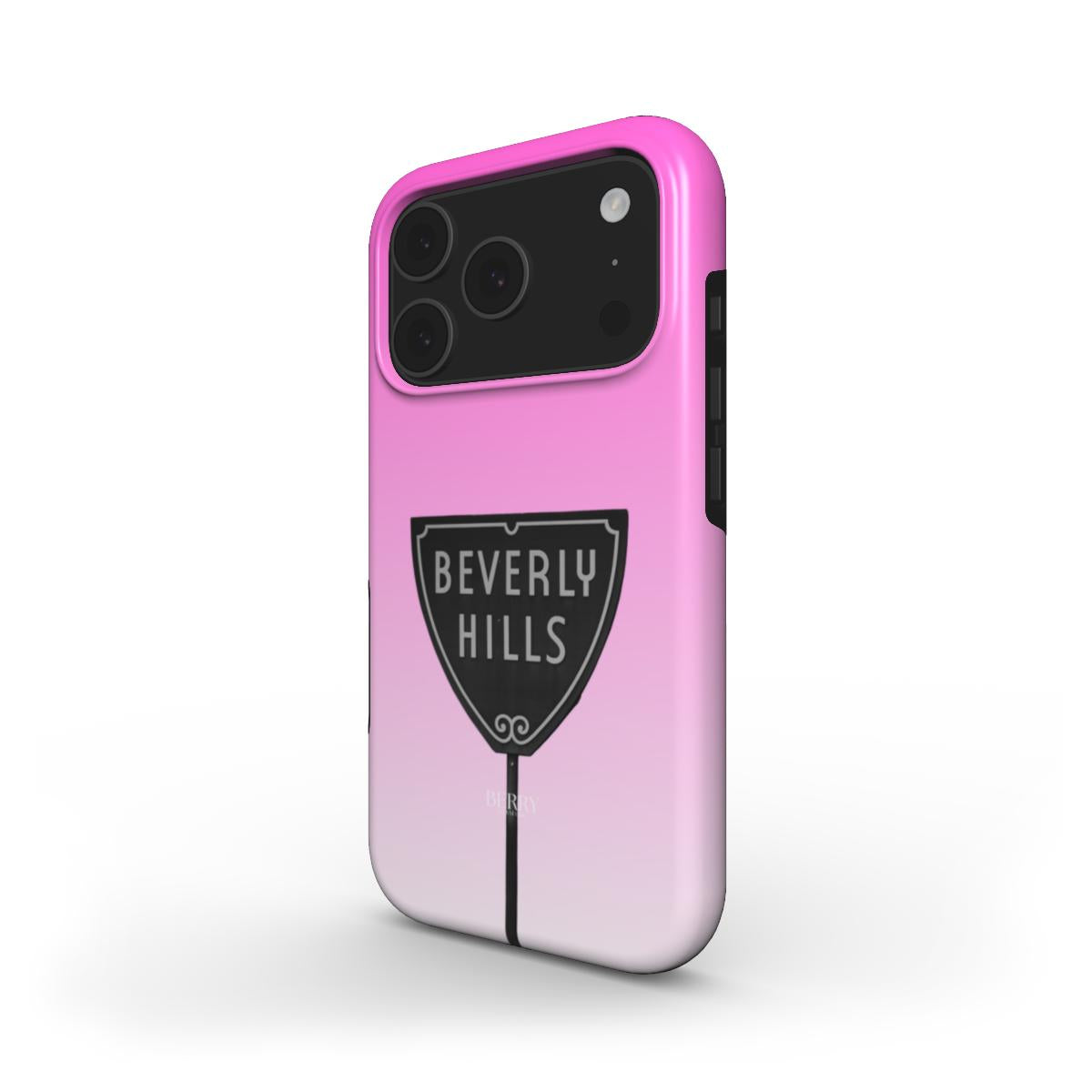Beverly Pink iPhone MagSafe – ピンクの装飾模様のiPhoneケース
