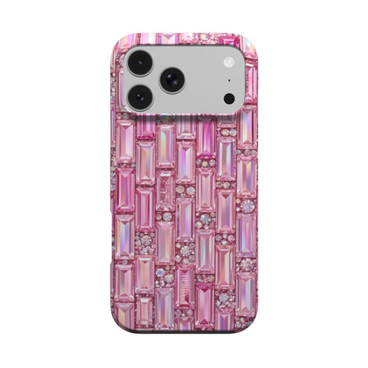 iPhone-deksel med glamorøst design farge: rosa – Ibiza