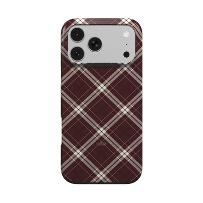 iPhone-Hülle mit schlichtem Design Farbe: Rot – Royal Cozy