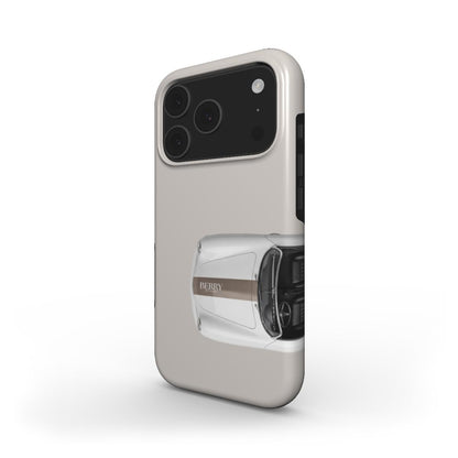 iPhone case with decorative design – Latte Cabriolet