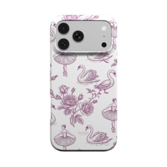 Royal Swan – 装飾的なデザインのiPhoneケース