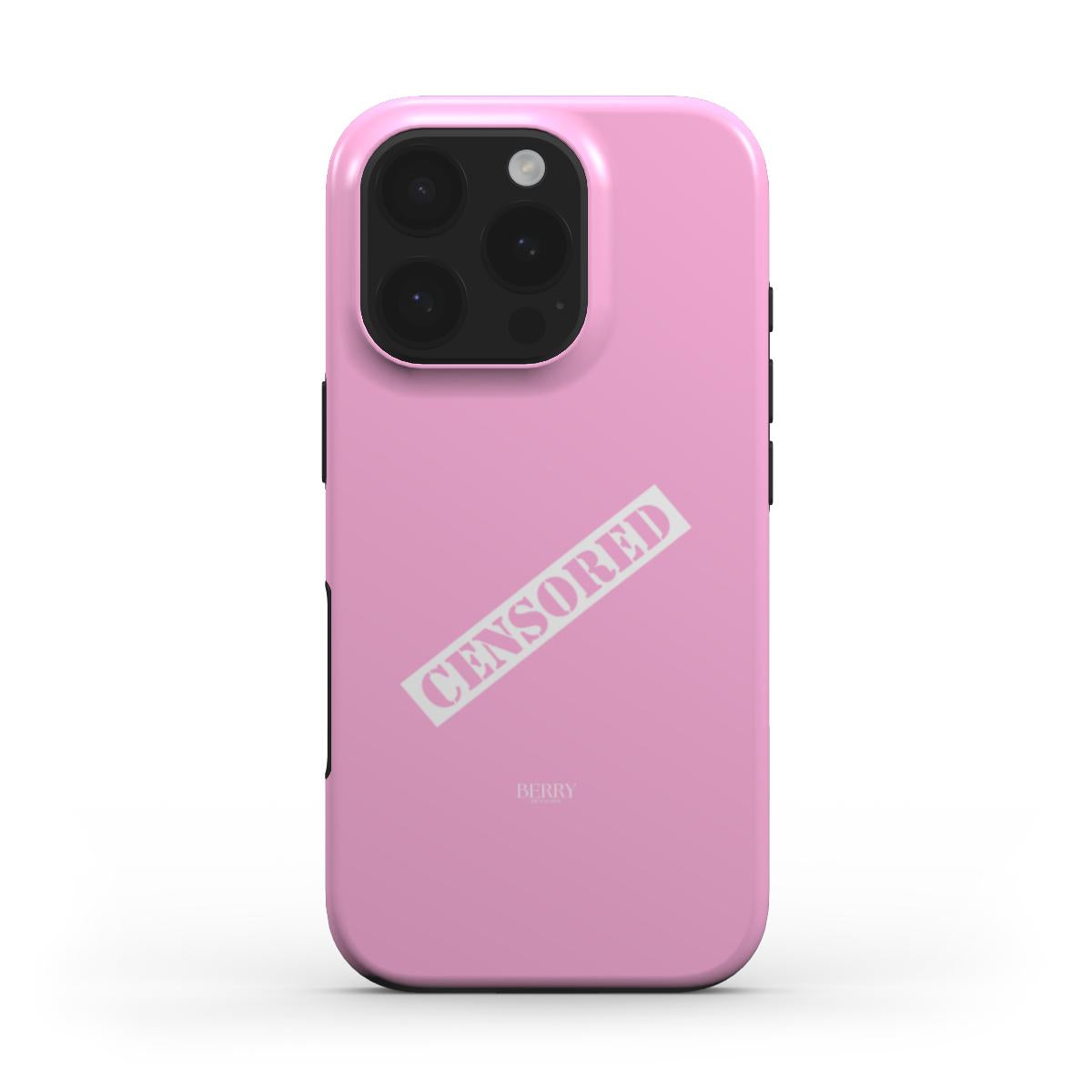 iPhone case with sleek design in pink – Censored Hot