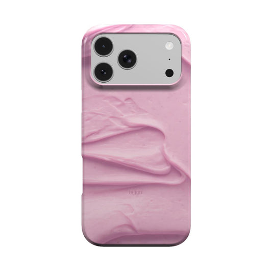 iPhone case with rose motif in pink – Buttery Rose
