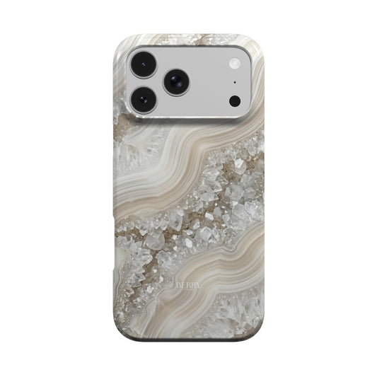 iPhone case with decorative pattern in beige – Monte Carlo