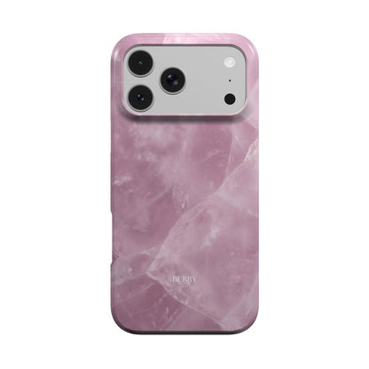 Coque pour iPhone avec motif de roses couleur : rose – Rose Quartz iPhone MagSafe