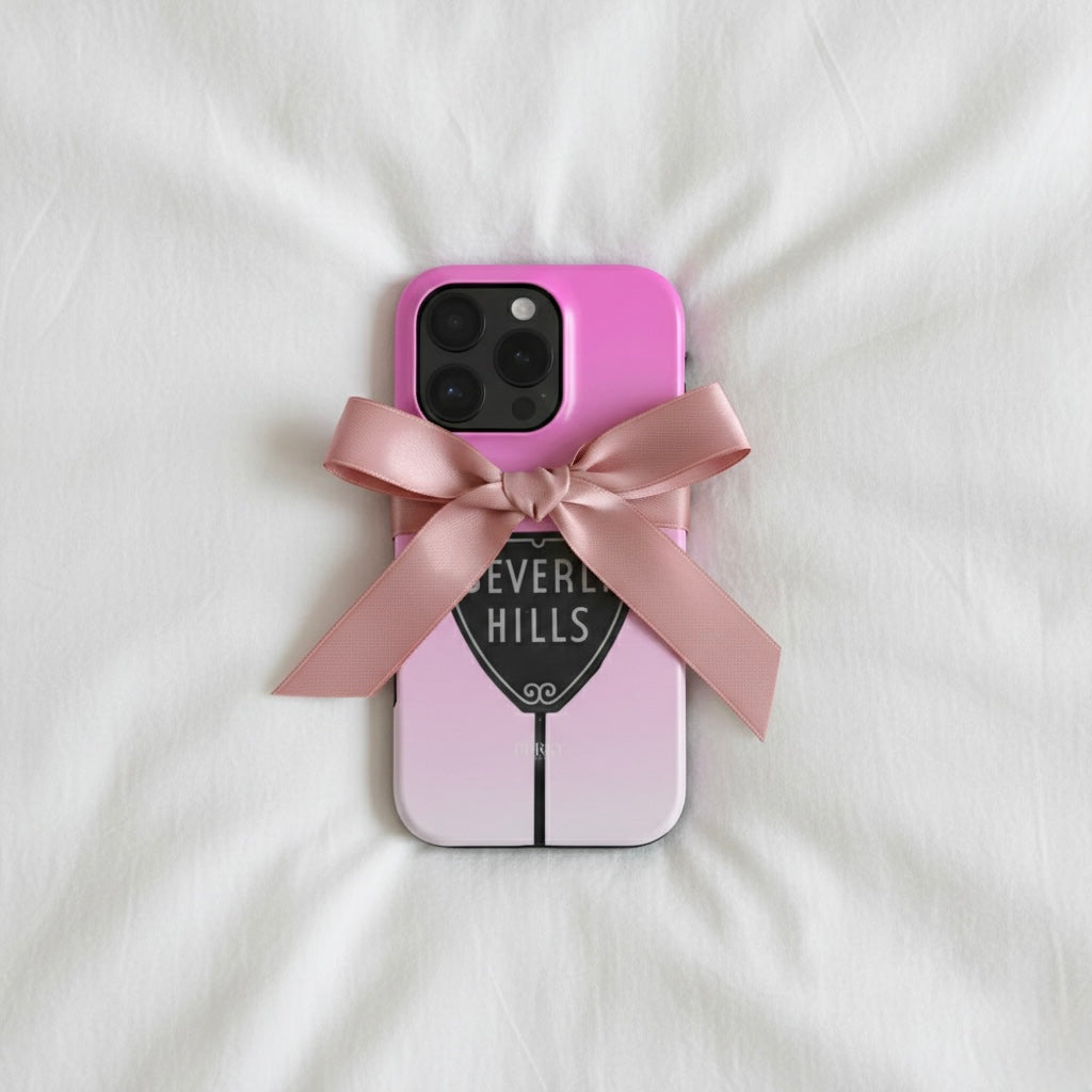 Beverly Pink iPhone MagSafe – 装飾模様のiPhoneケース