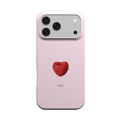 iPhone-deksel med rosemotiv farge: rosarød – Raspberry Rose