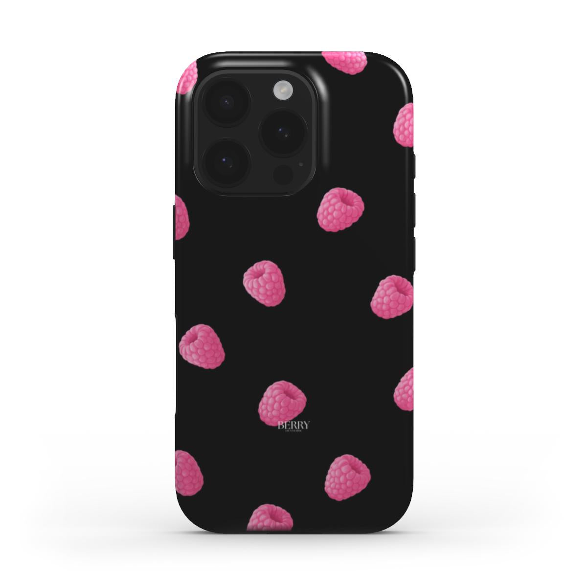 Raspberry Kisses Midnight mobilcover med stilrent design i lyserødt