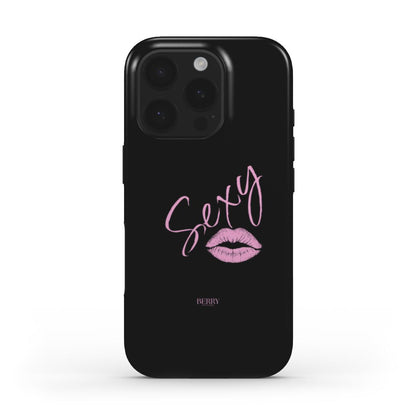 iPhone-cover med dekorativt design, design Sexy Midnight