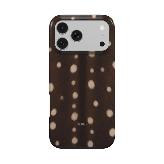Deep Chocolate iPhone MagSafe – ブラウンの洗練されたデザインのiPhoneケース