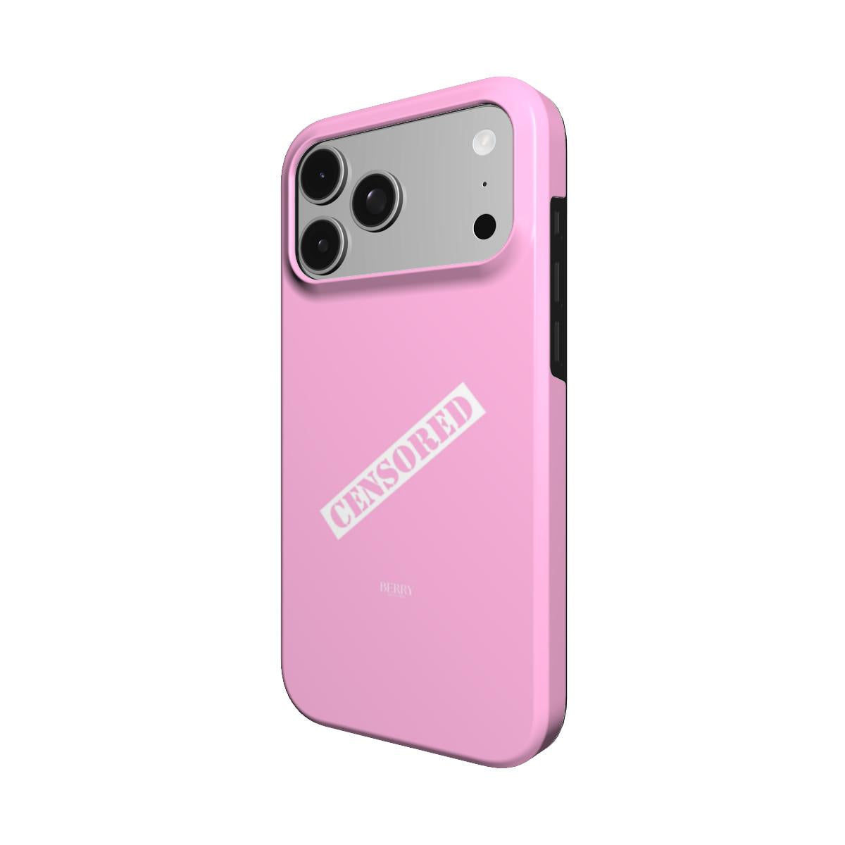 iPhone case with sleek design in pink – Censored Hot