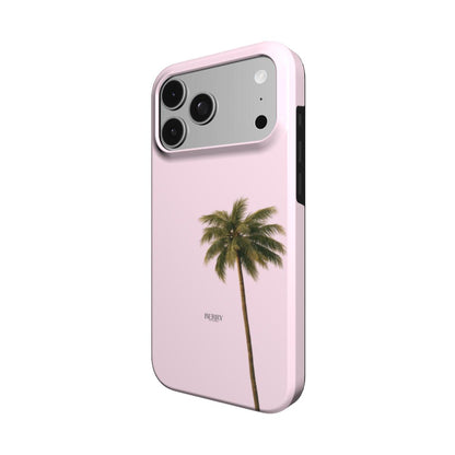 Palma Rose mobilcover med rosemotiv i lyserødt