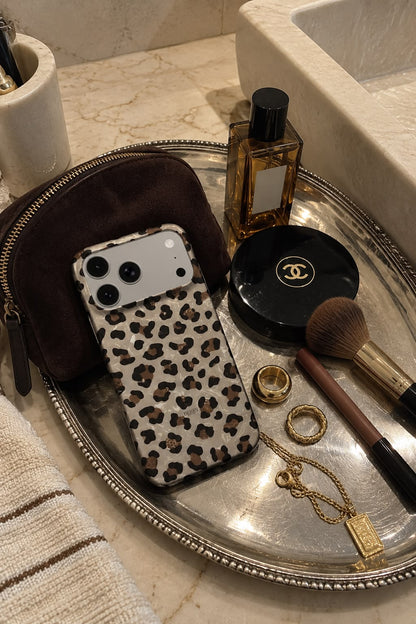 iPhone-Hülle mit Leopardenmuster – Wet Leopard