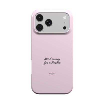 iPhone-Hülle mit Rosenmotiv Farbe: Rosé – Need Money For A Birkin Rose