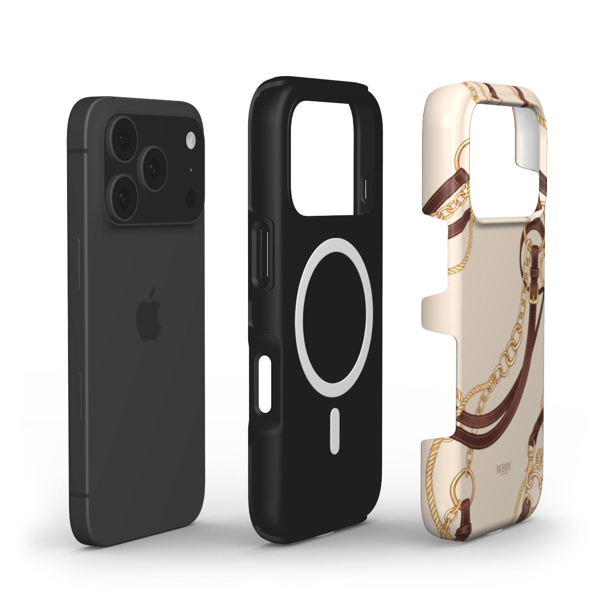 iPhone-skal med dekorativ design – Equestrian