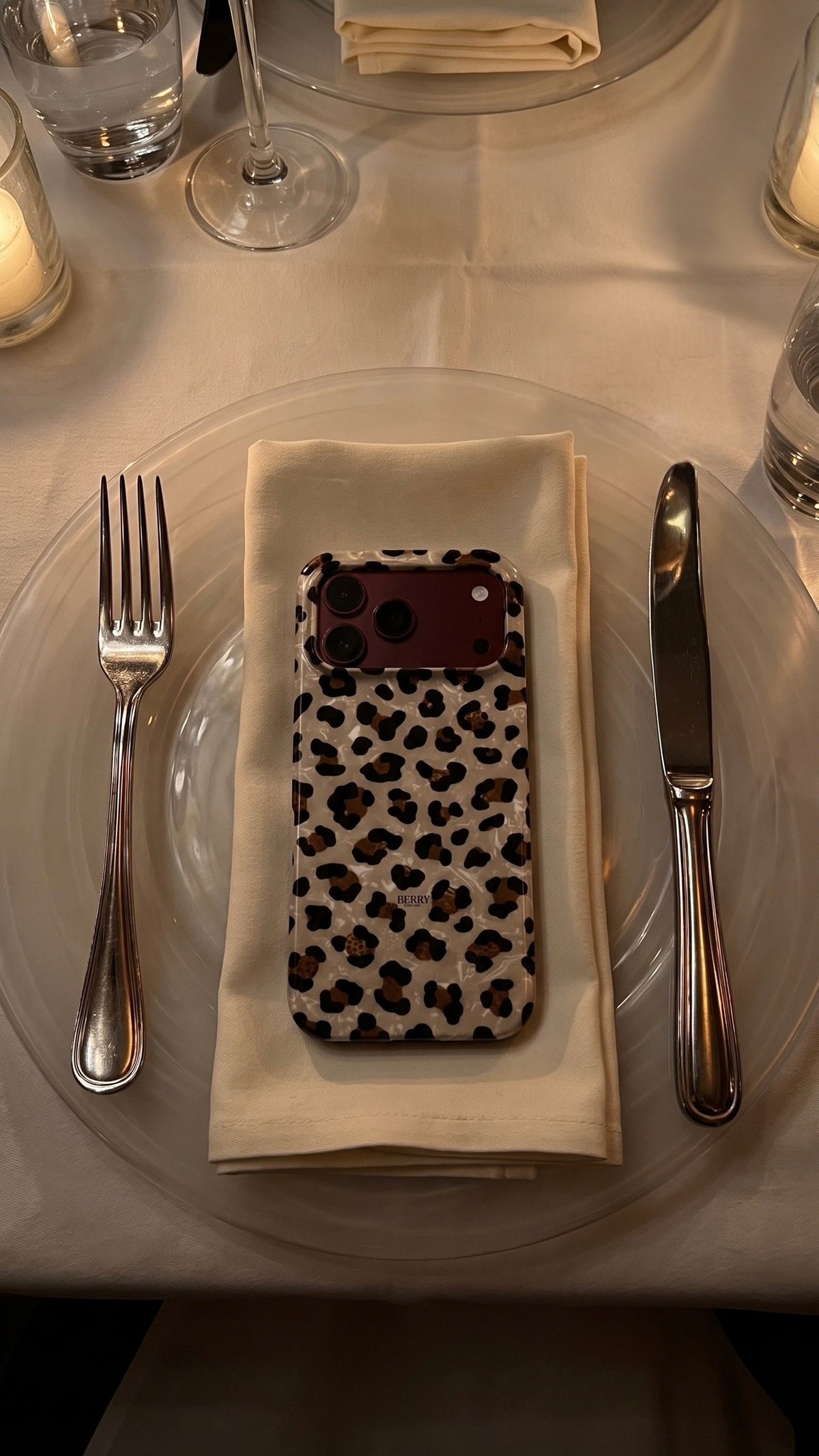 iPhone-Hülle mit Leopardenmuster – Wet Leopard