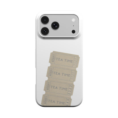 Custodia per iPhone con motivo decorativo – Prestige Tea Time