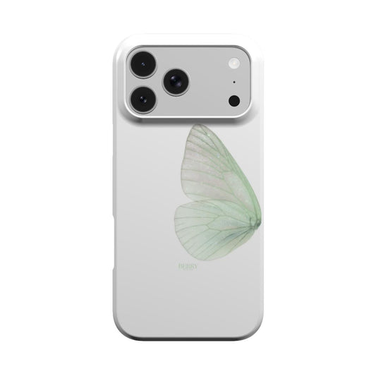 iPhone case with sleek design in matcha green – Butterfly Dreams Matcha