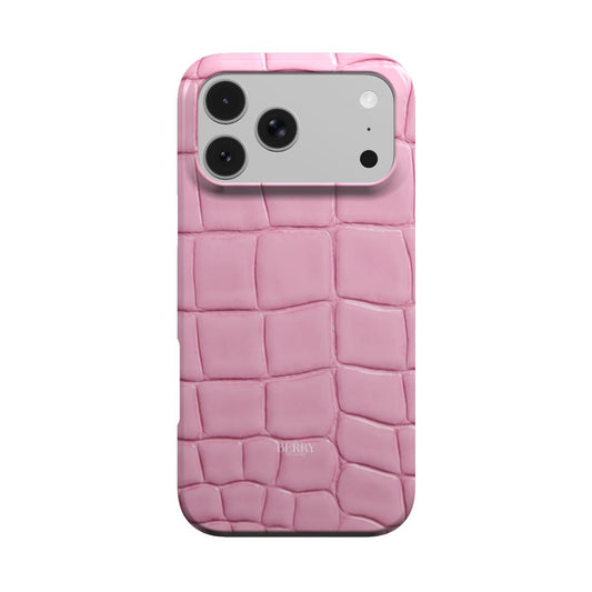 Funda para iPhone con estampado de piel de serpiente color: rosa – Strawberry Snake iPhone MagSafe