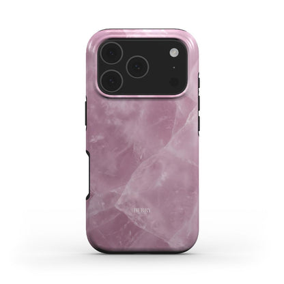 Coque pour iPhone avec motif de roses couleur : rose – Rose Quartz iPhone MagSafe