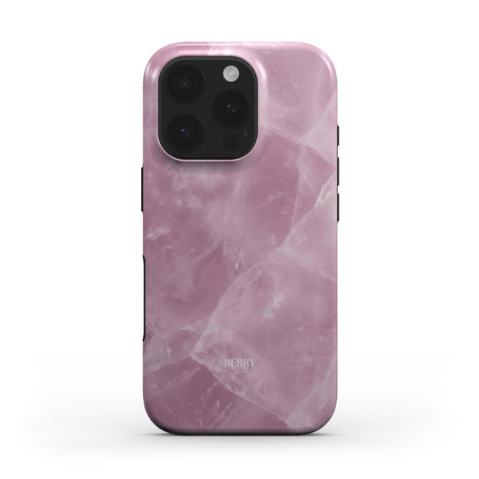 Rose Quartz iPhone MagSafe – ピンクのバラ柄のiPhoneケース