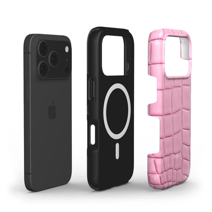 Funda para iPhone con estampado de piel de serpiente – Strawberry Snake iPhone MagSafe